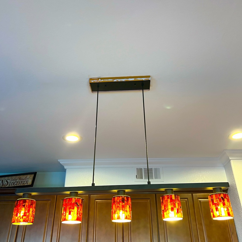 Kitchen island lighting